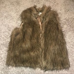 Faux fur vest John Paul Richard